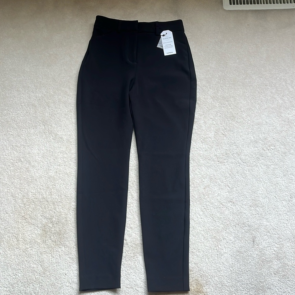 express editor skinny high rise dress pants 00